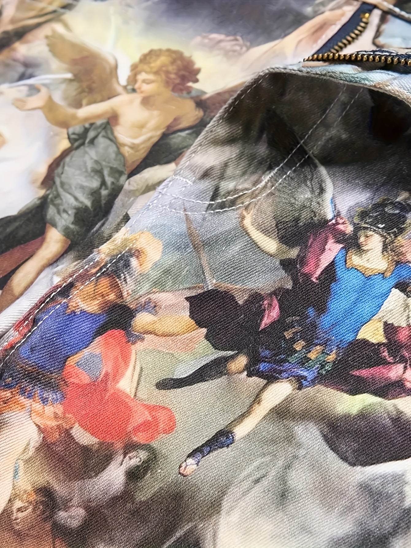 Dome Mural Style Jeans