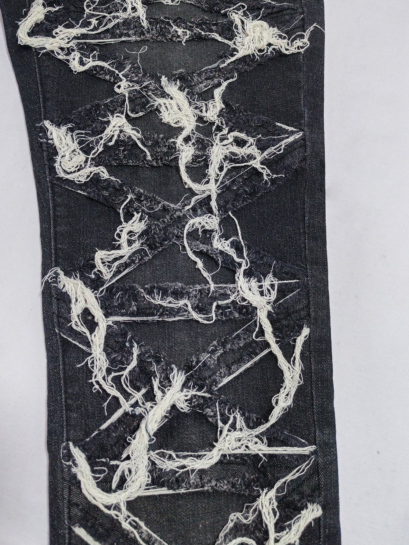 Fray Storm Black Denim