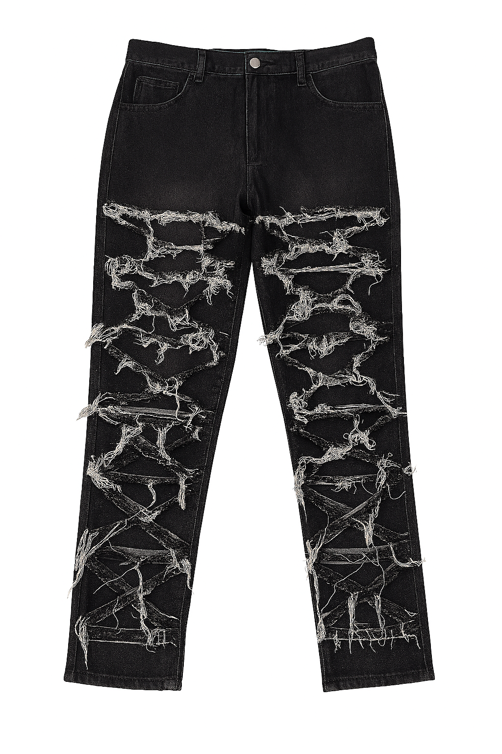 Fray Storm Black Denim