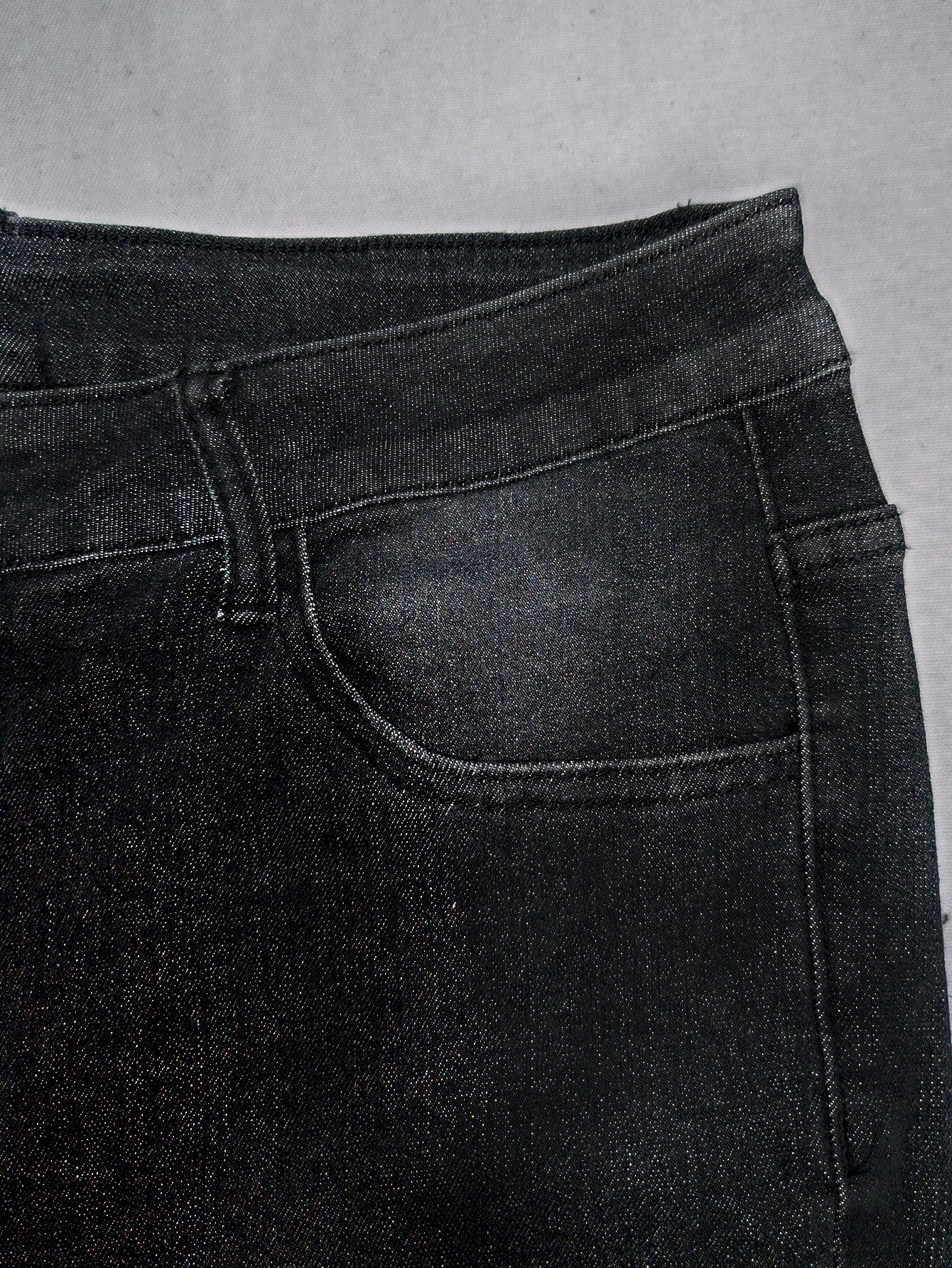 Fray Storm Black Denim