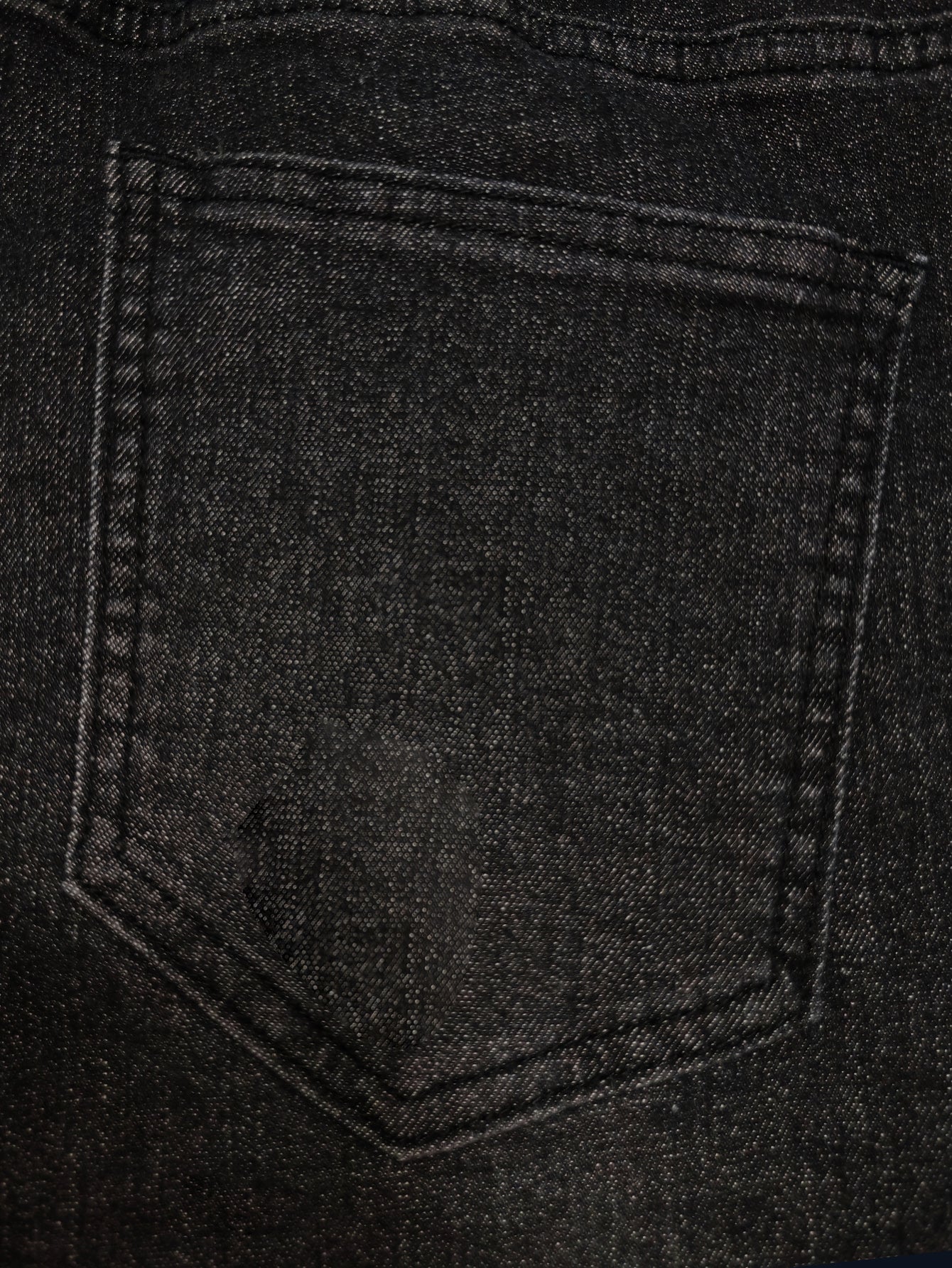 Fray Storm Black Denim